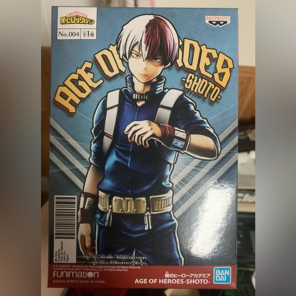 Banpresto 39655 My Hero Academia Shoto Todoroki figure